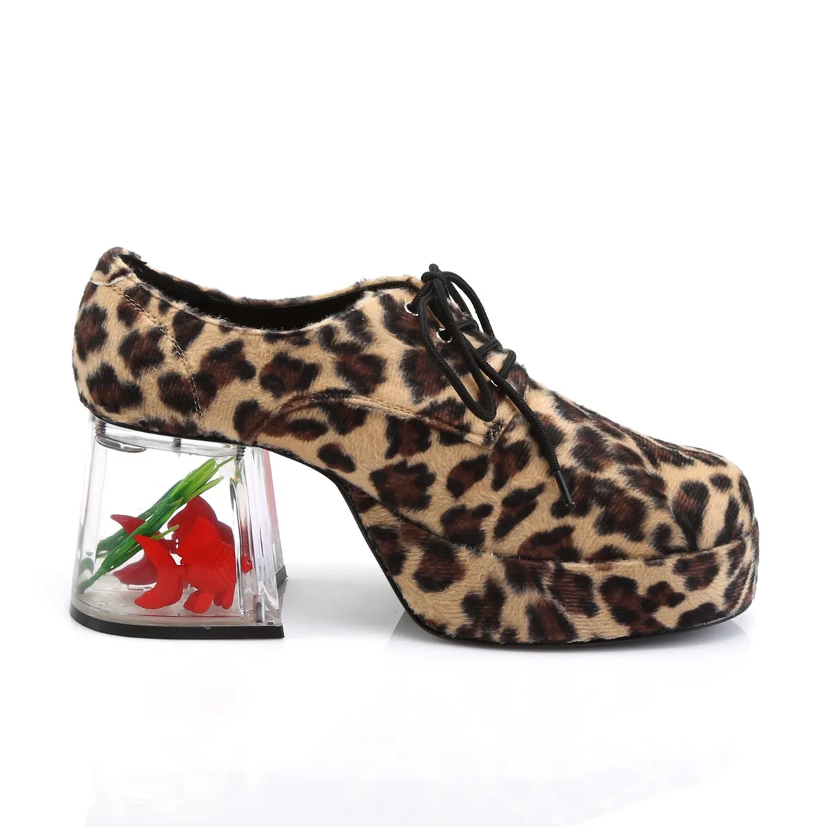 Pimp Platform Shoes Cheetah