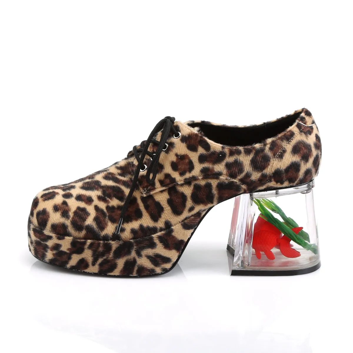 Pimp Platform Shoes Cheetah