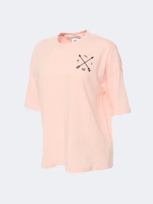 Puma Sg X Women Lifestyle T-Shirt Pink