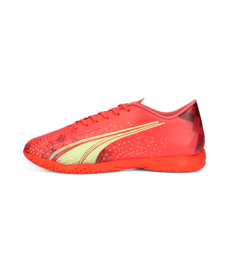 Puma Ultra Play Junior Indoor Shoes 106927 03  FIERY CORAL-FIZZY LIGHT