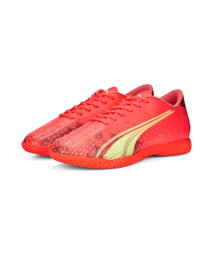 Puma Ultra Play Junior Indoor Shoes 106927 03  FIERY CORAL-FIZZY LIGHT