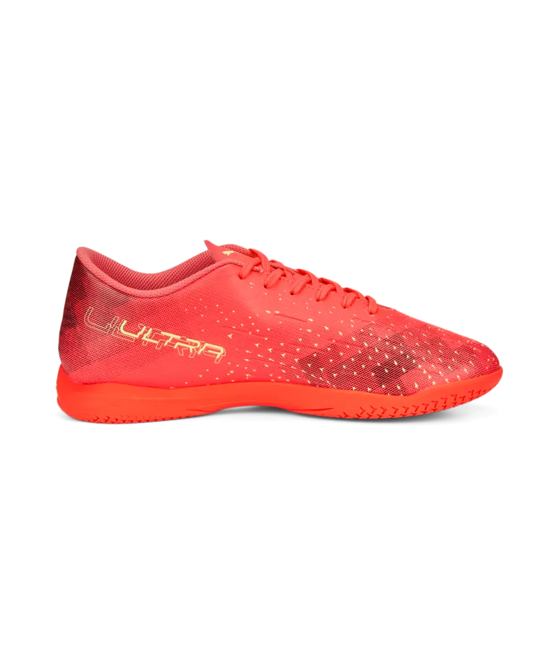 Puma Ultra Play Junior Indoor Shoes 106927 03  FIERY CORAL-FIZZY LIGHT