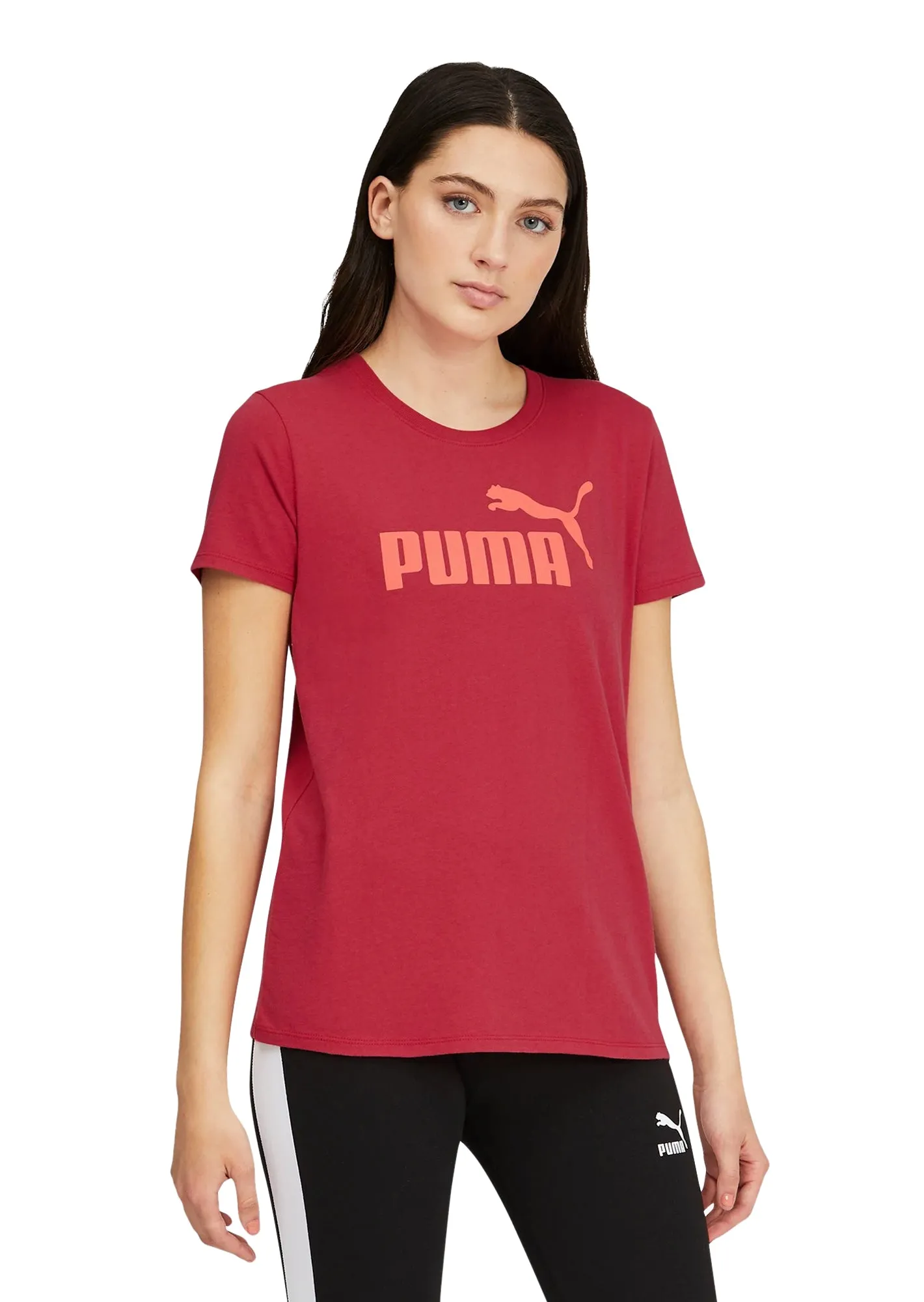 PUMA Women's Essentials Logo Tee