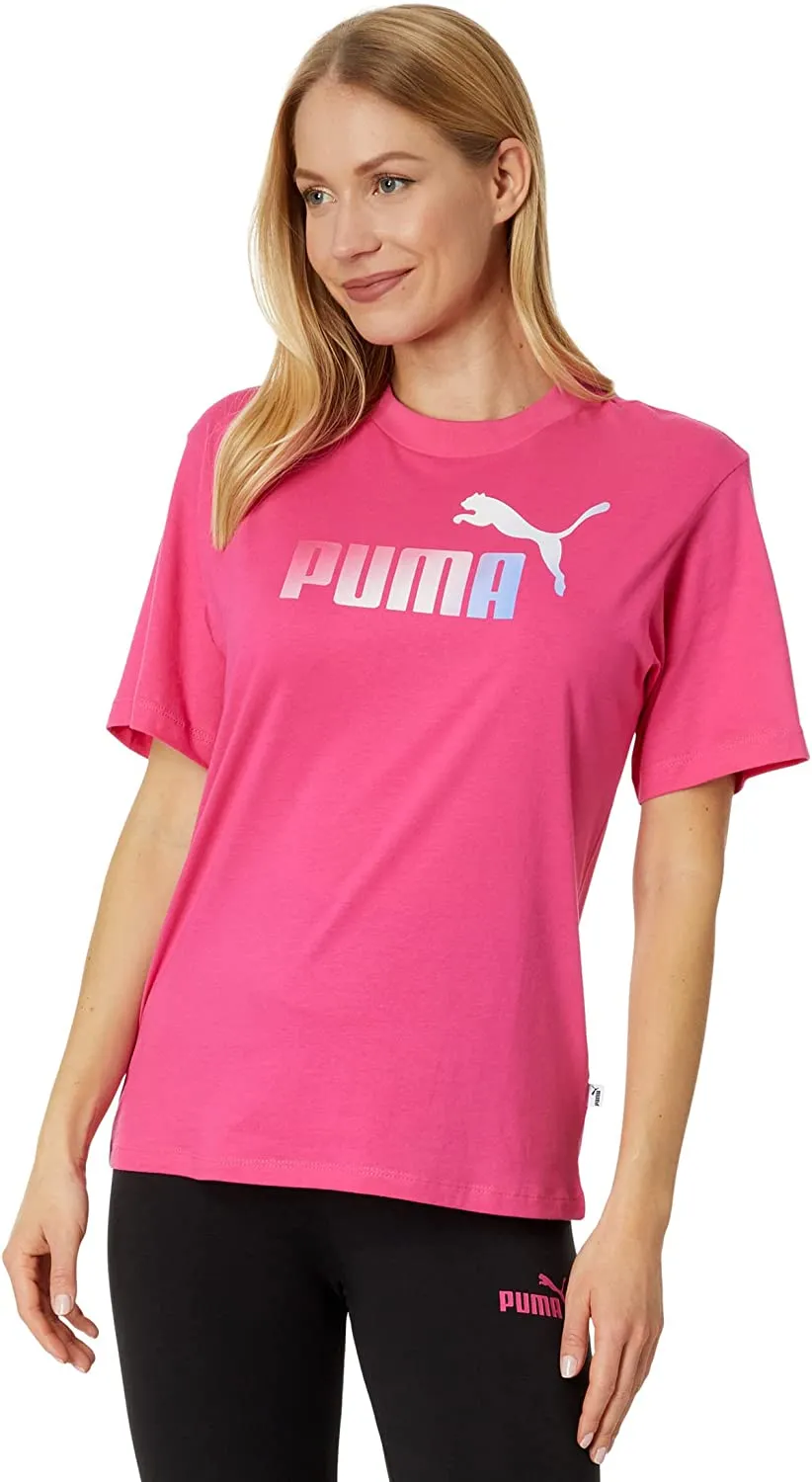 Puma Women's Women's Essentials Relaxed Logo T-Shirt