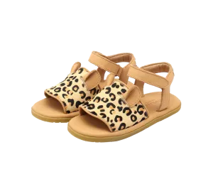 Qara Sandals | Leopard | Leopard Spotted Cow Hair