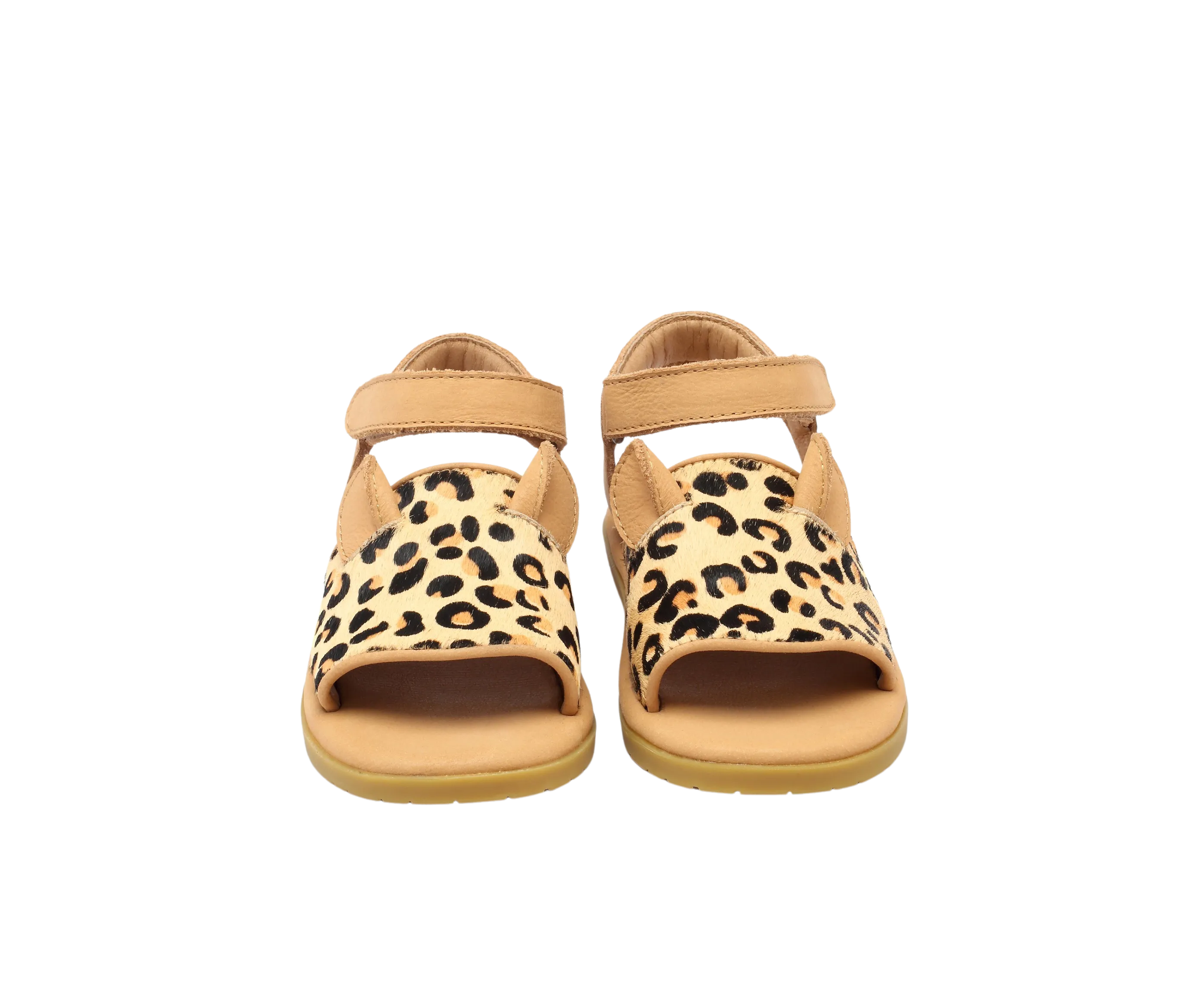 Qara Sandals | Leopard | Leopard Spotted Cow Hair