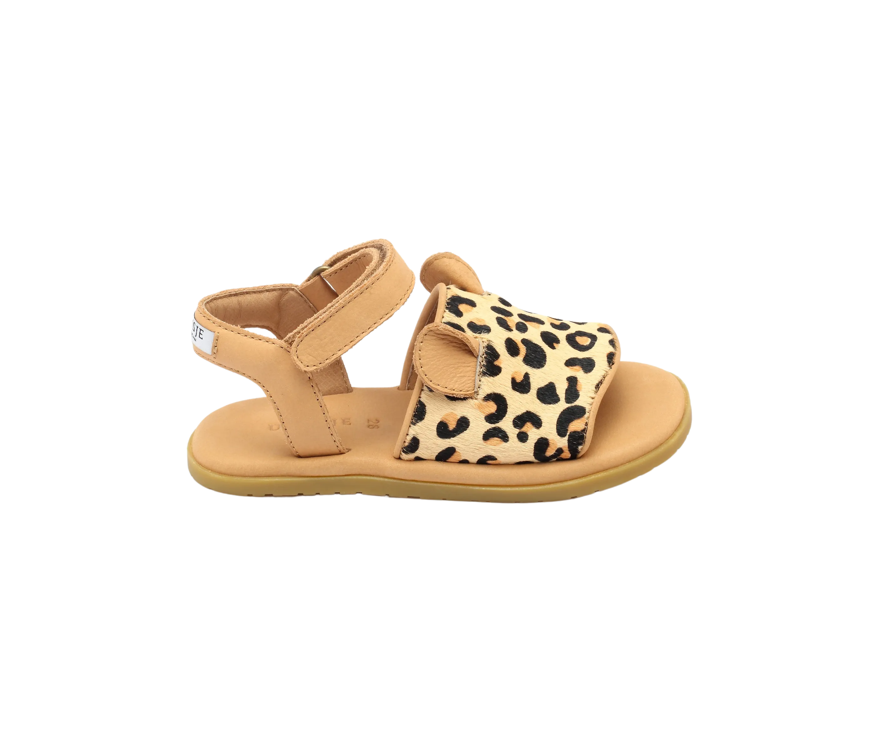 Qara Sandals | Leopard | Leopard Spotted Cow Hair