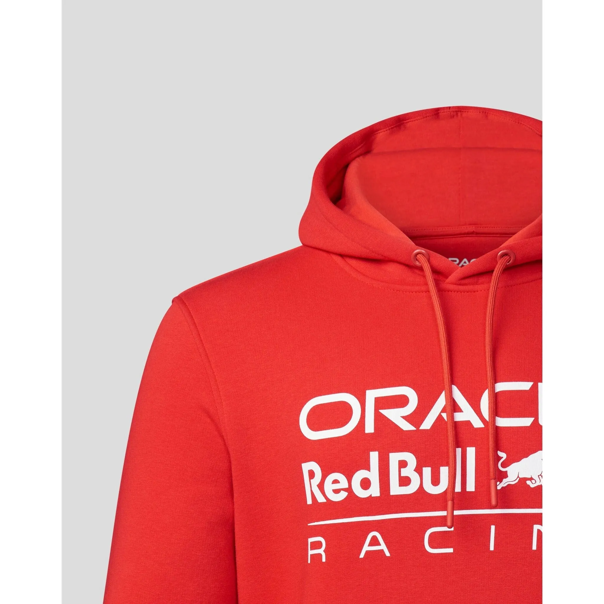 Red Bull Racing F1 Core Overhead Hoodie - Flame Scarlet/Grey/Night Sky