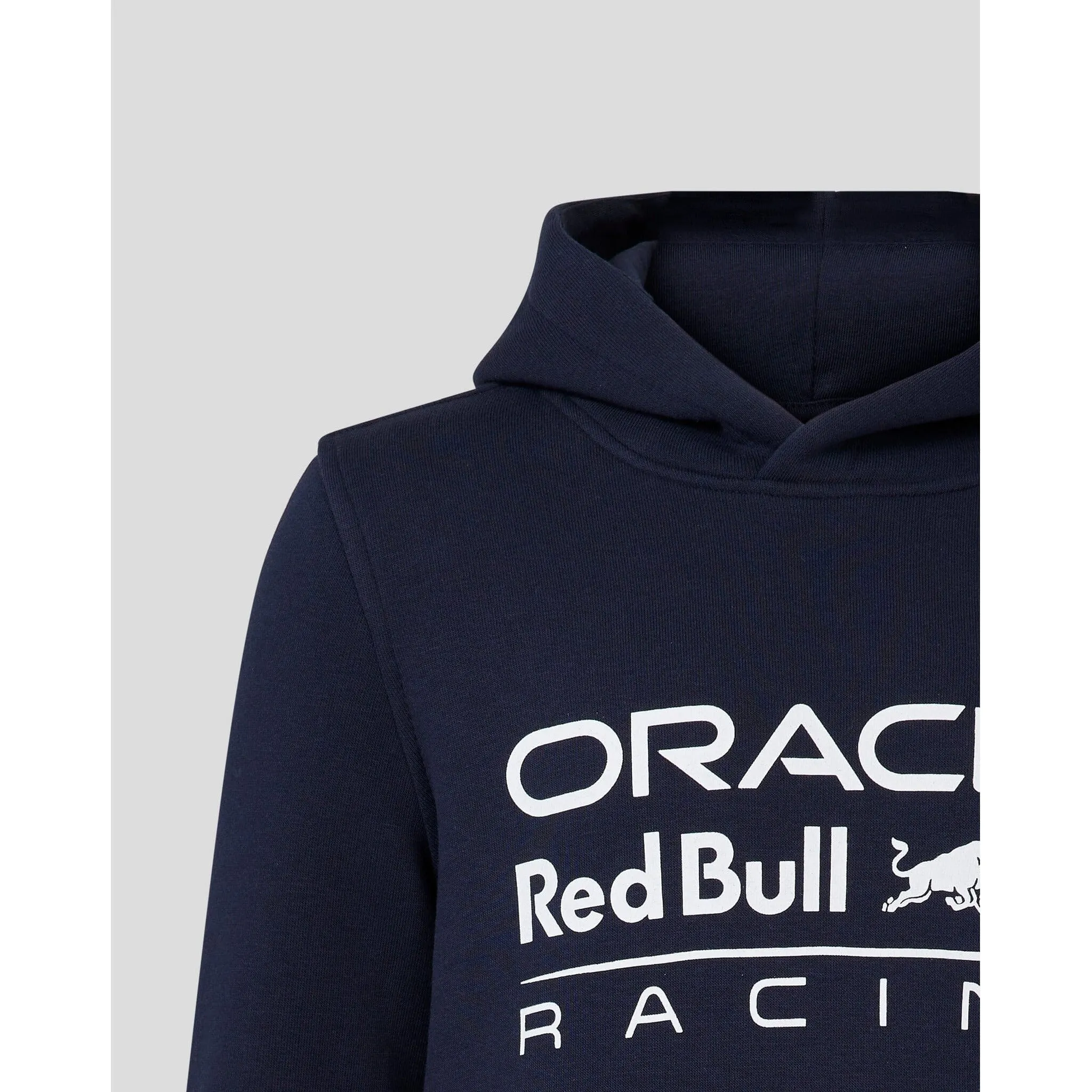 Red Bull Racing F1 Core Overhead Hoodie - Flame Scarlet/Grey/Night Sky