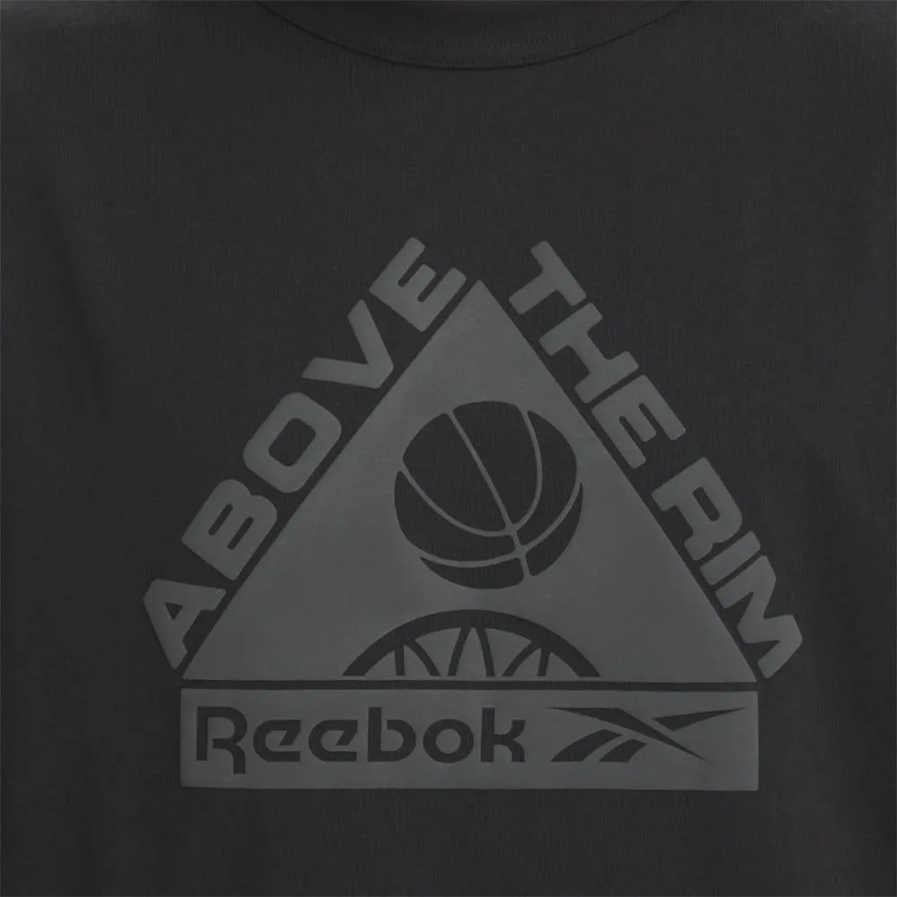 Reebok Apparel Men ABOVE THE RIM GRAPHIC T-SHIRT BLACK