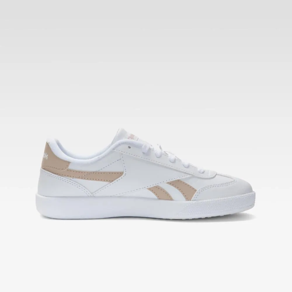 Reebok Footwear Women Reebok Smash Edge Shoes WHITE/PINKSTUCCO/WHITE