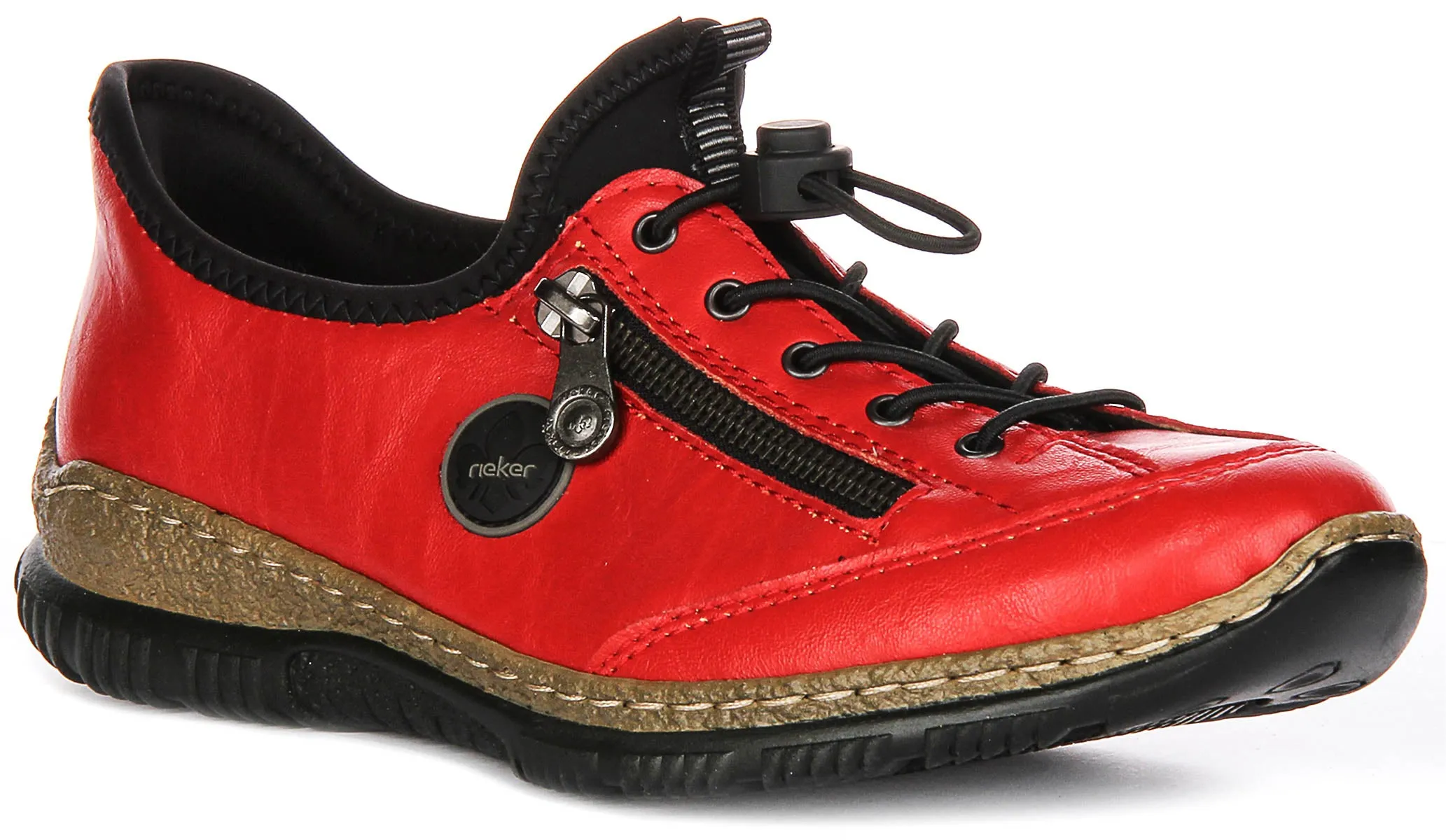 Rieker N3267-33 In Red For Women