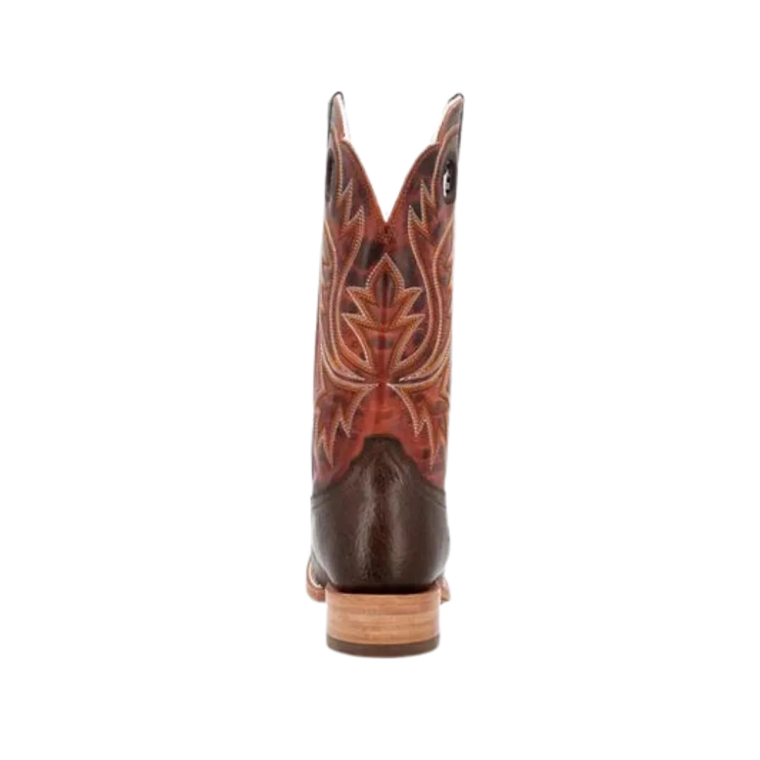 Rocky Boot Men's Durango Prca Collection Bullhide Western Nicotine And Burnt Sienna Boots