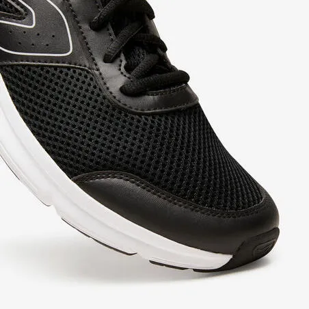 Run cushion men's running shoes - black/grey