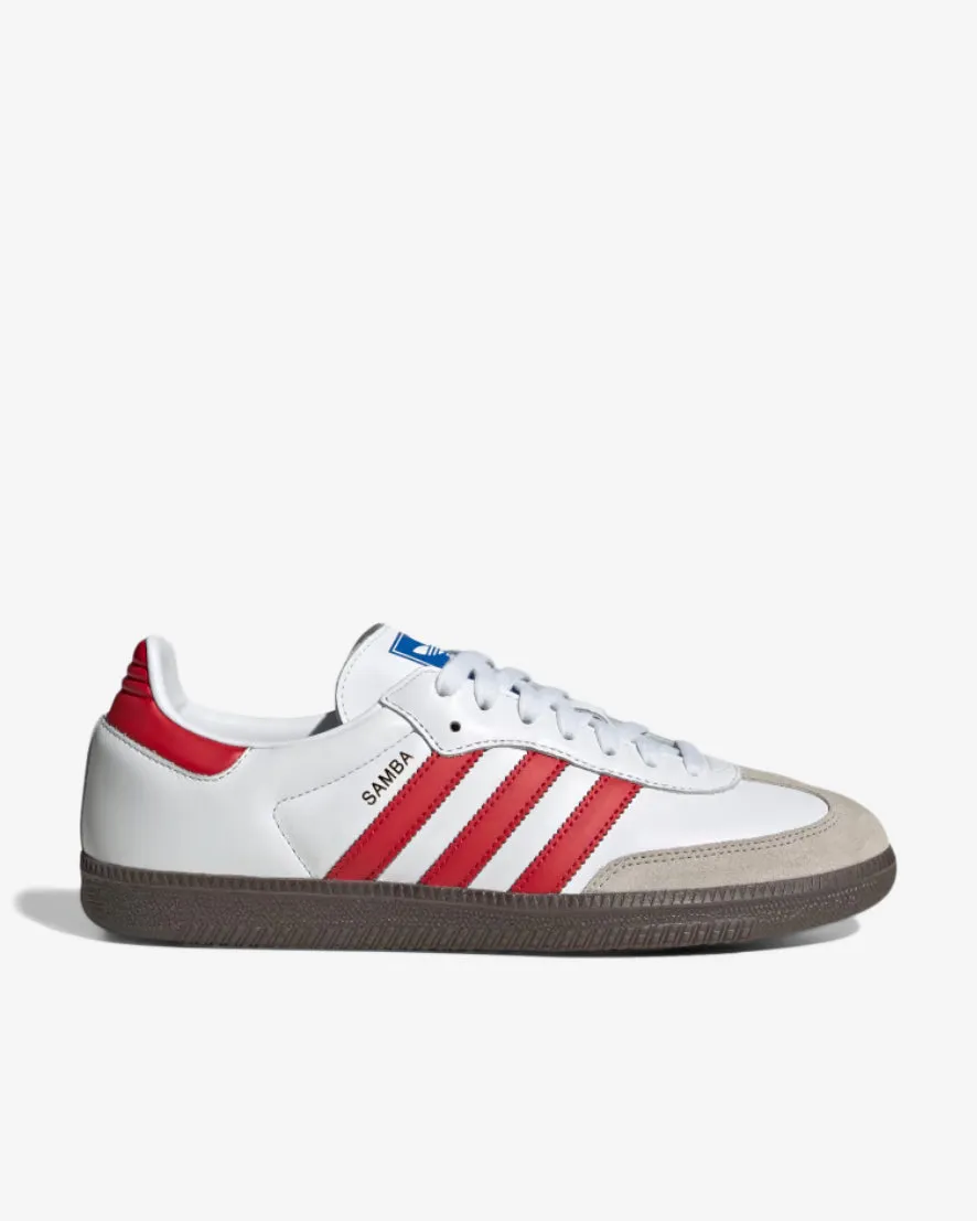 SAMBA OG - WHITE/RED/GUM