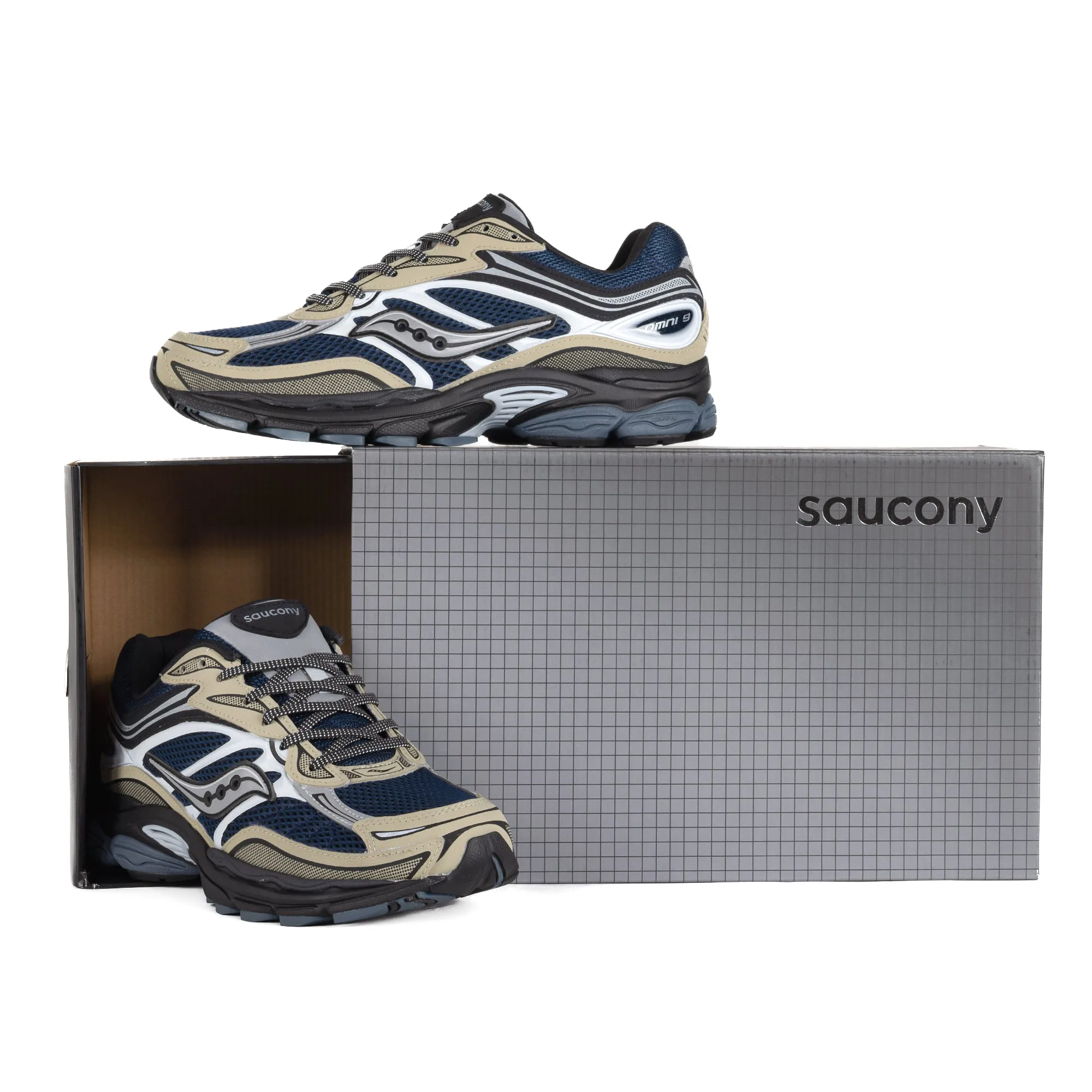 Saucony Progrid Omni 9 Blue/Brass S70837-2