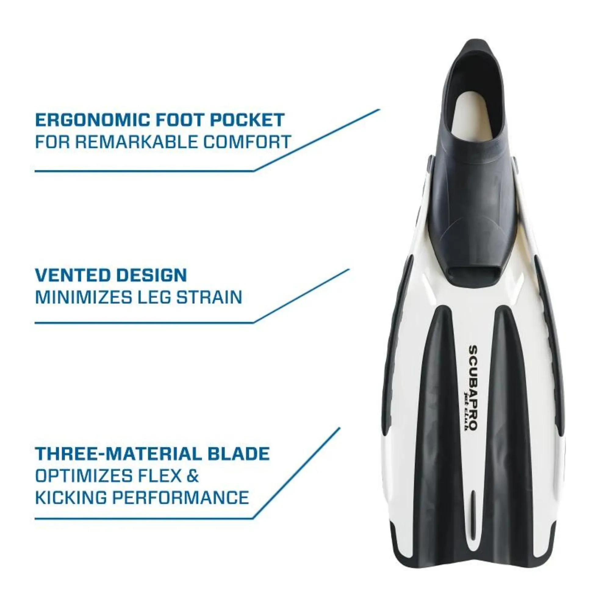 Scubapro Jet Club Full Foot Fin