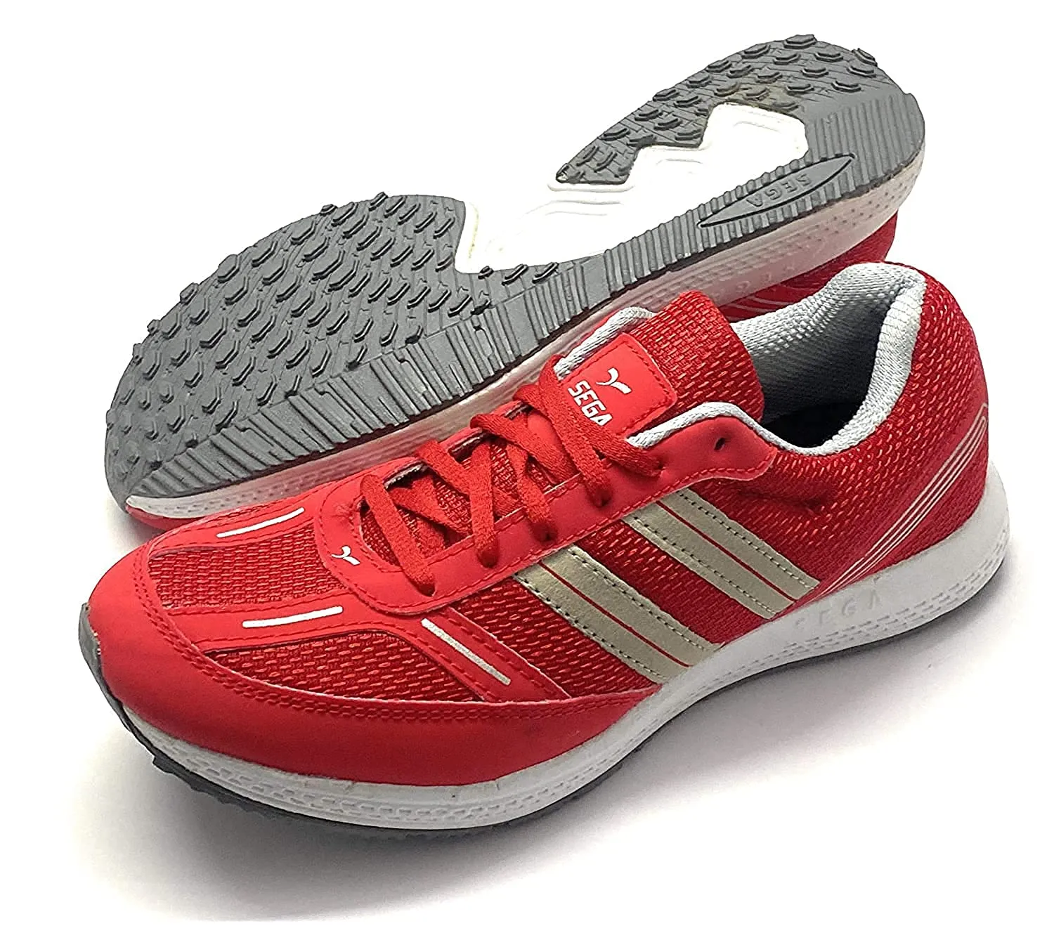 SEGA Marathon Jogging/Multipurpose Shoe (Red)