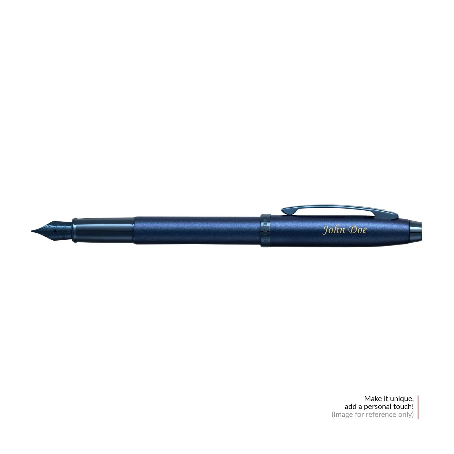 Sheaffer® 100 9371 Satin Blue Rollerball Pen With PVD Blue Trim