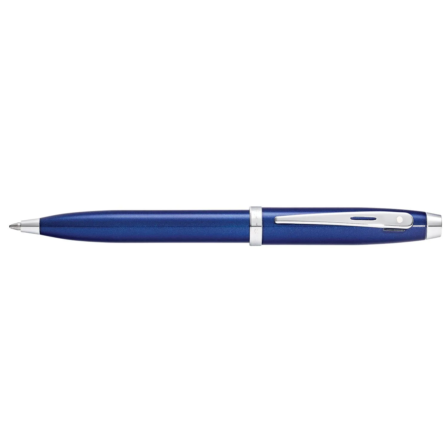 Sheaffer® 100 Glossy Blue with Chrome Trims Ballpoint Pen