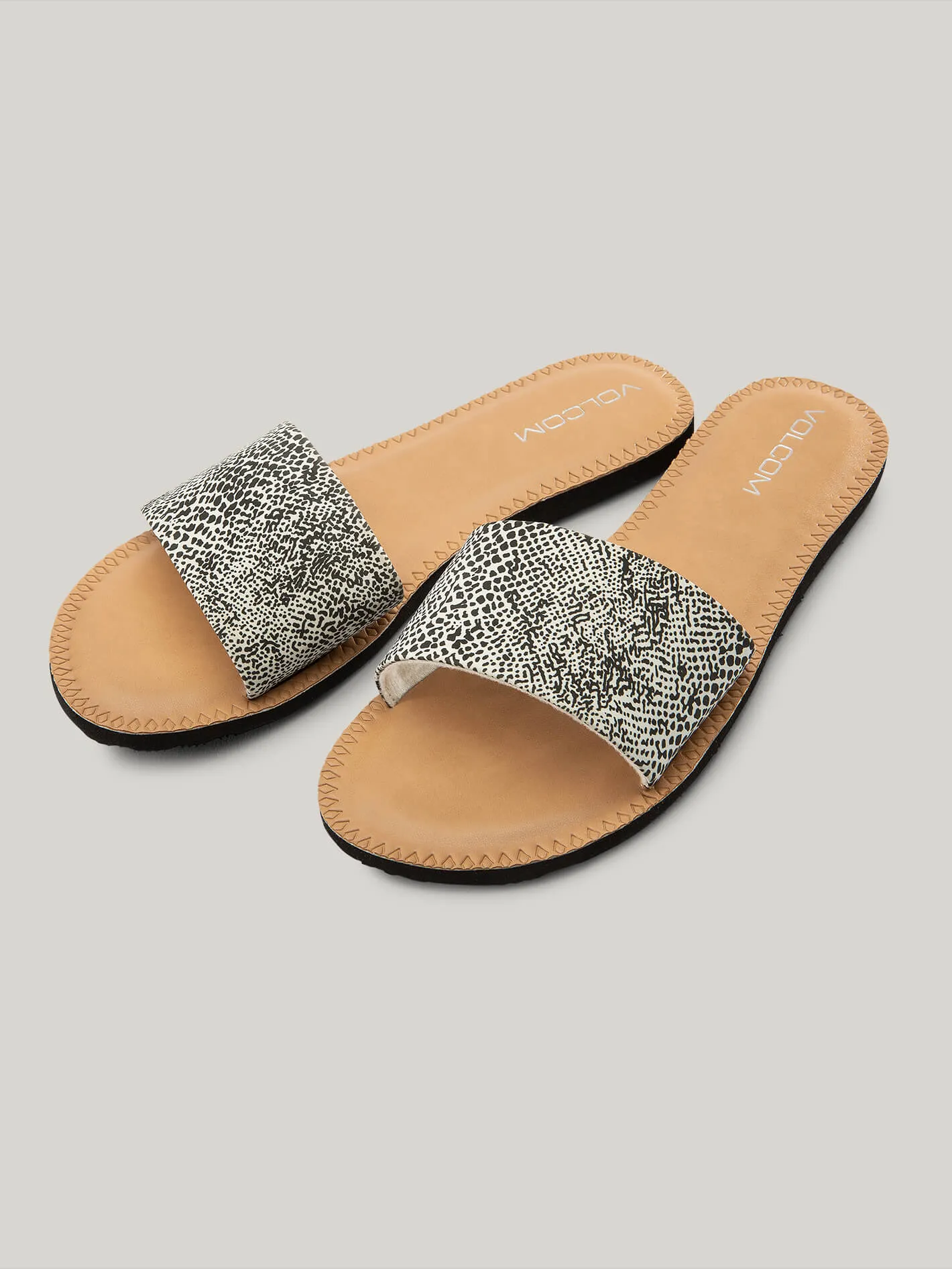 Simple Slide Sandal - Snake