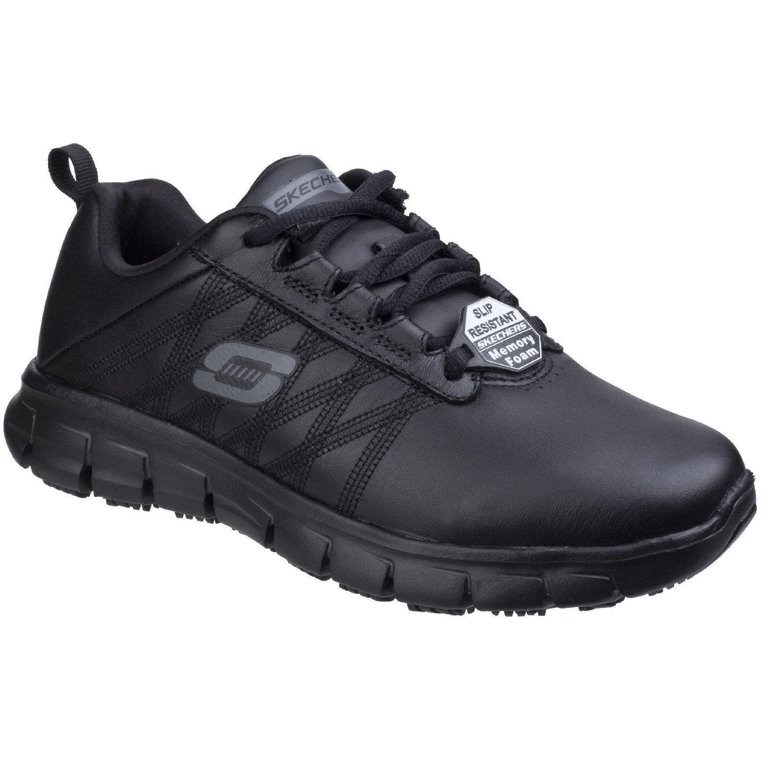 Skechers Work Sure Track Erath Womens Slip Resistant Shoe