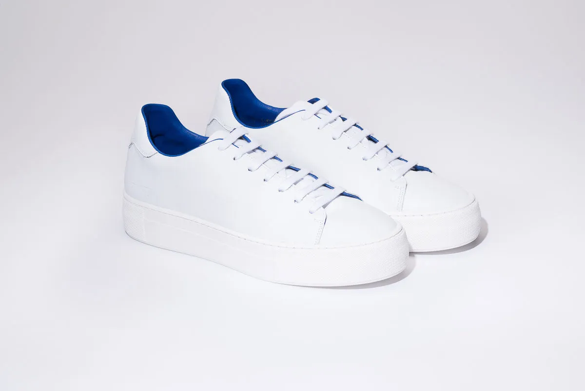 Sneakers, White, Blue Limited Edition