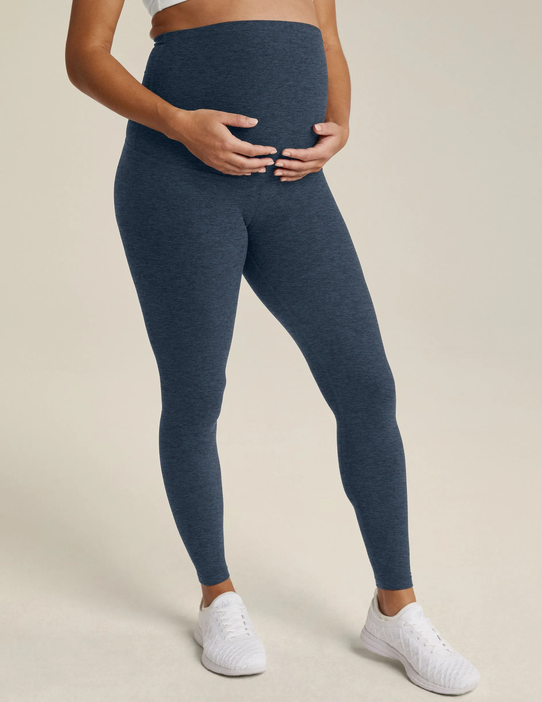 Spacedye Love the Bump Midi Maternity Legging