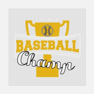 Sports - BASBALL CHAMP