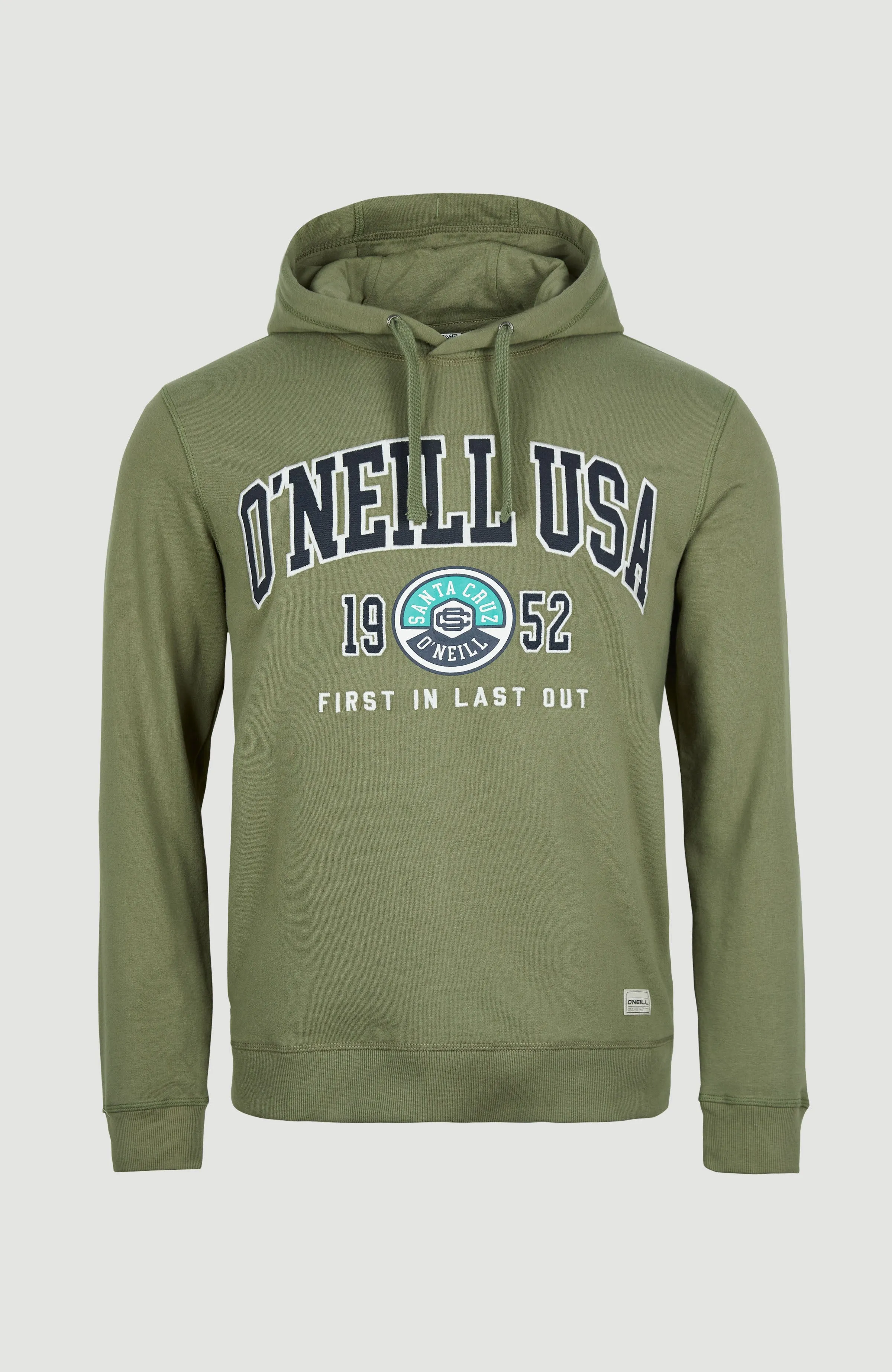 State Hoodie | Deep Lichen Green