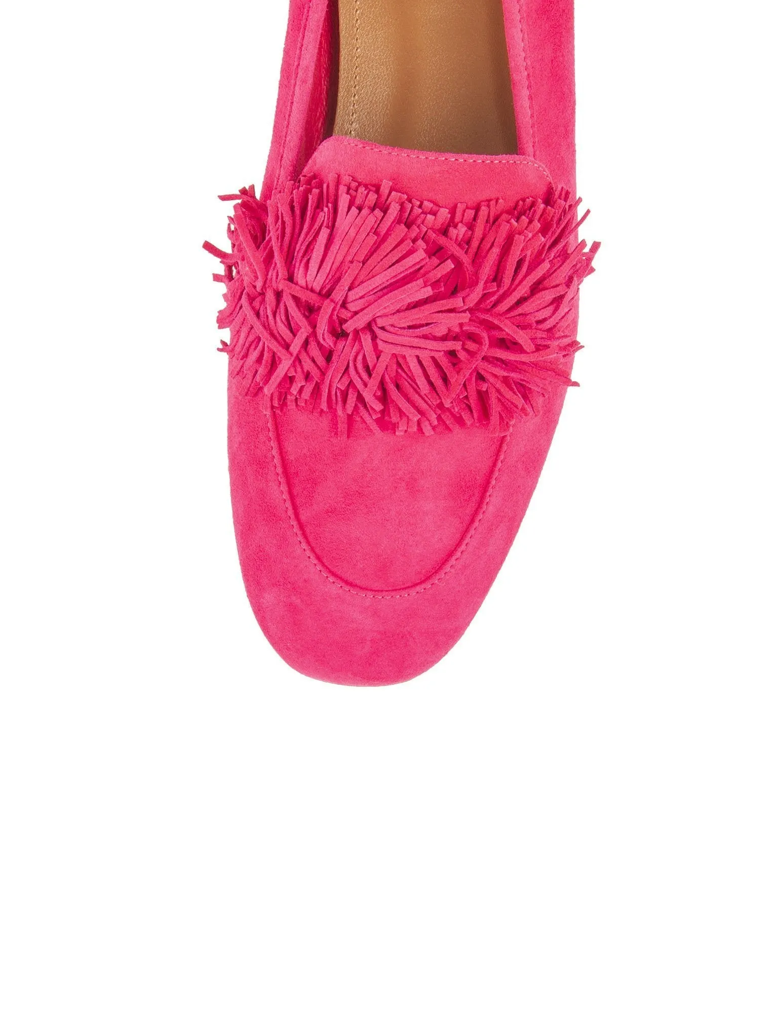 Suede Wild Loafer Flat - Paradise Pink