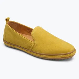 Sutton Suede Slip On - Pond Green