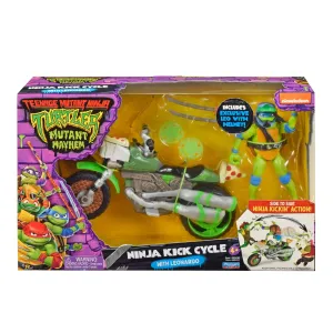 Teenage Mutant Ninja Turtles: Mutant Mayhem Ninja Kick Cycle With Leonardo