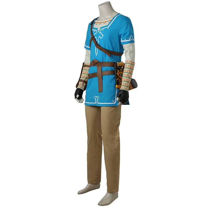 The Legend of Zelda: Breath of the Wild Link Cosplay Costume