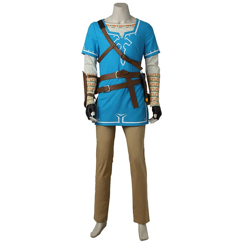 The Legend of Zelda: Breath of the Wild Link Cosplay Costume