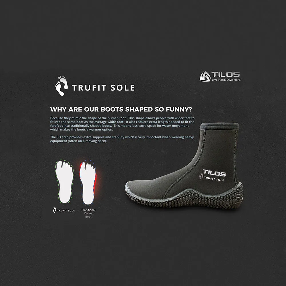 Tilos 3mm Beach Boot Trufit Sole