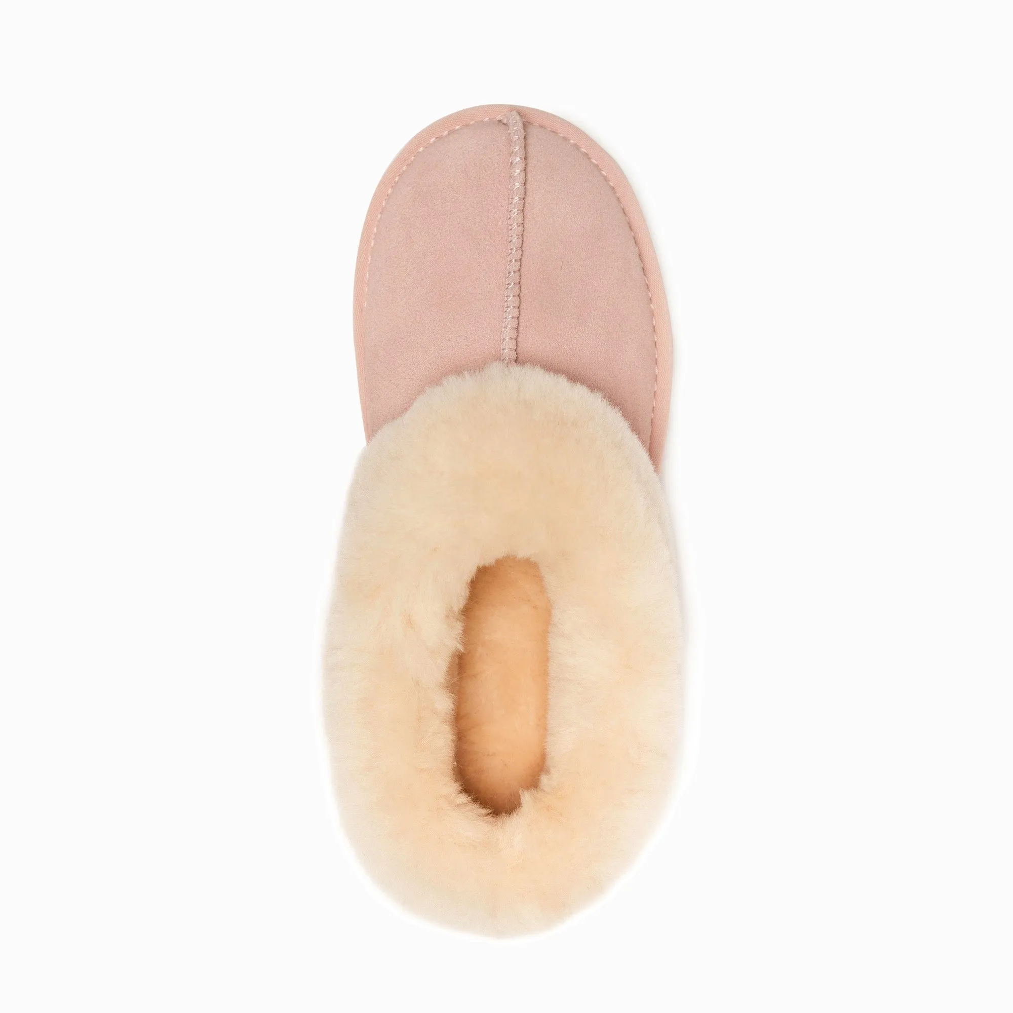 Ugg Slippers Collar Unisex Premium Sheepskin Slippers Suede (Unisex Cow Suede)