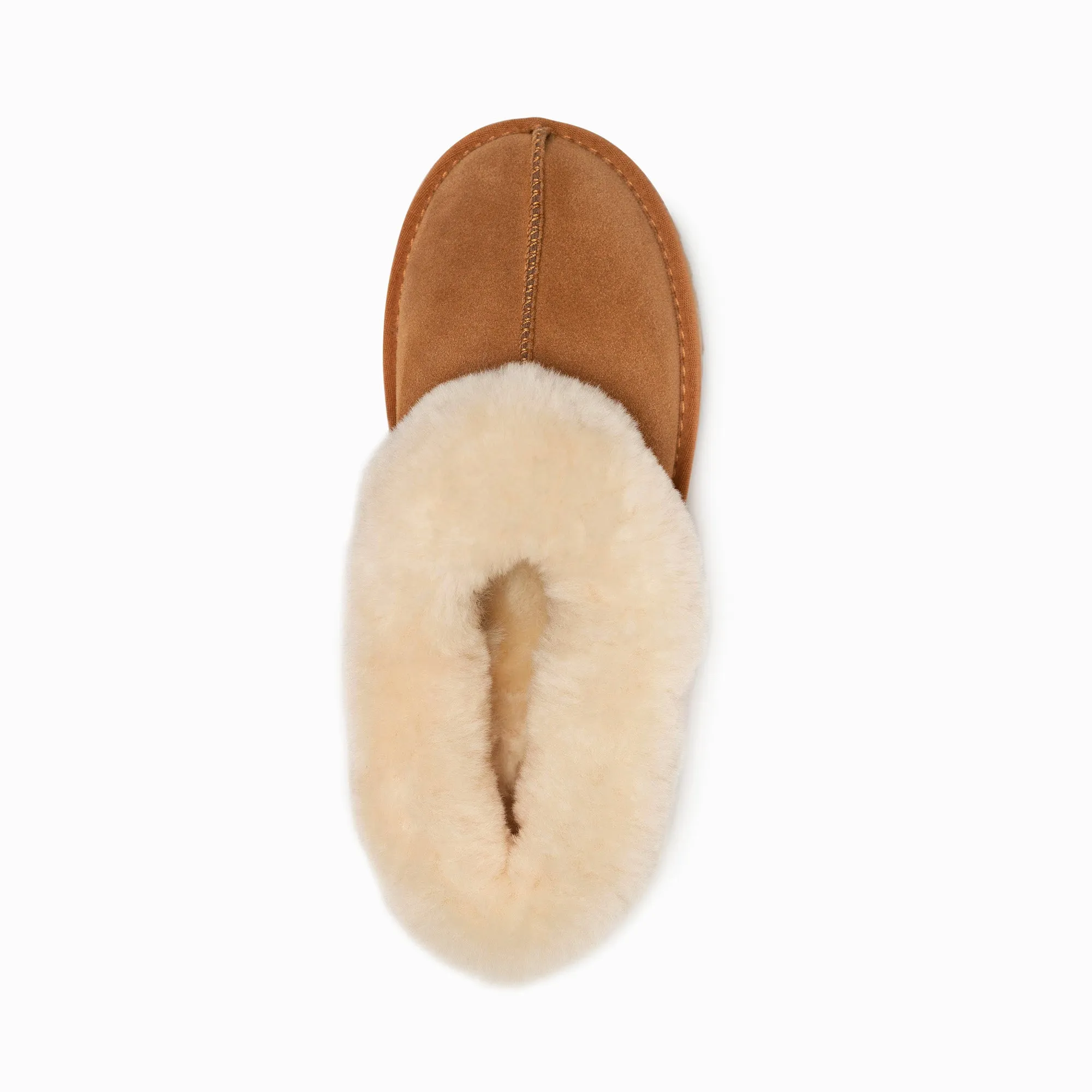 Ugg Slippers Collar Unisex Premium Sheepskin Slippers Suede (Unisex Cow Suede)