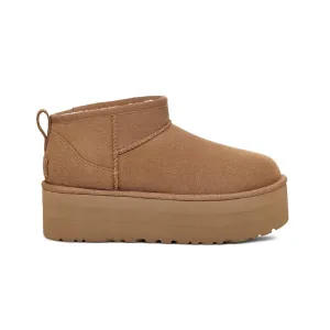 UGG Women's Classic Ultra Mini Platform (Chestnut) Boot