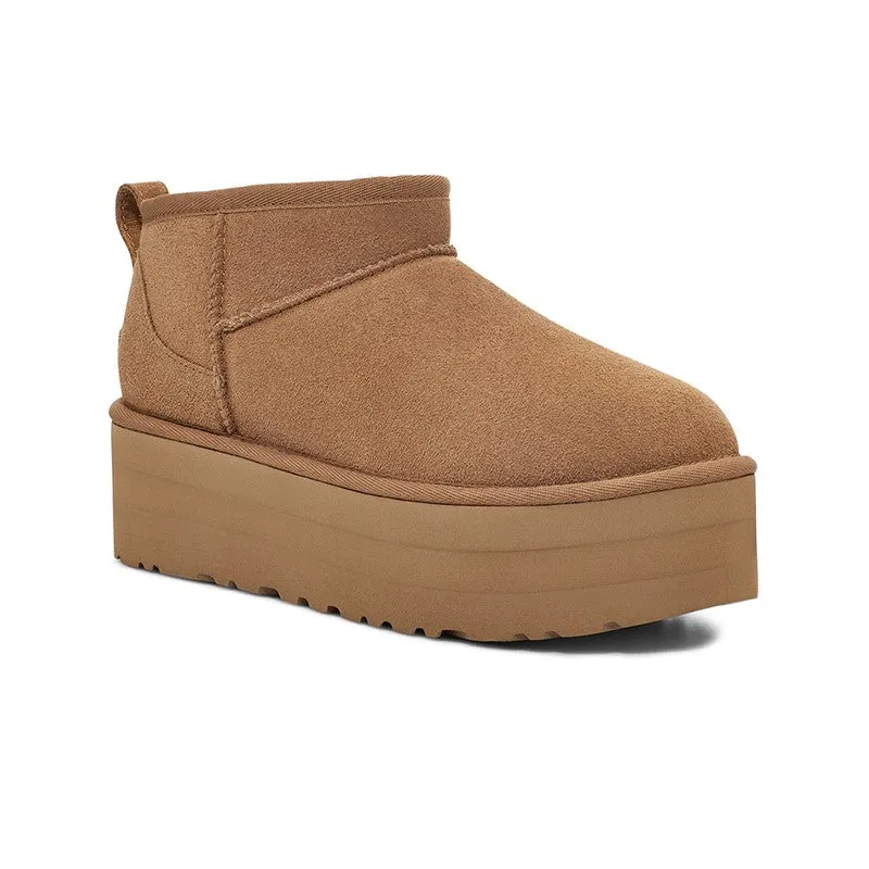 UGG Women's Classic Ultra Mini Platform (Chestnut) Boot