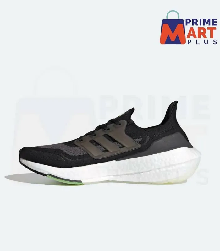 Ultra Boost 21 Core Black And Solar Yellow Without Box