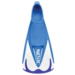 Used Seac Men's Team Snorkeling Swim Fins - Blue, Size: 4-4.5