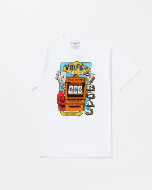 Vegas Bandit Short Sleeve Tee - White