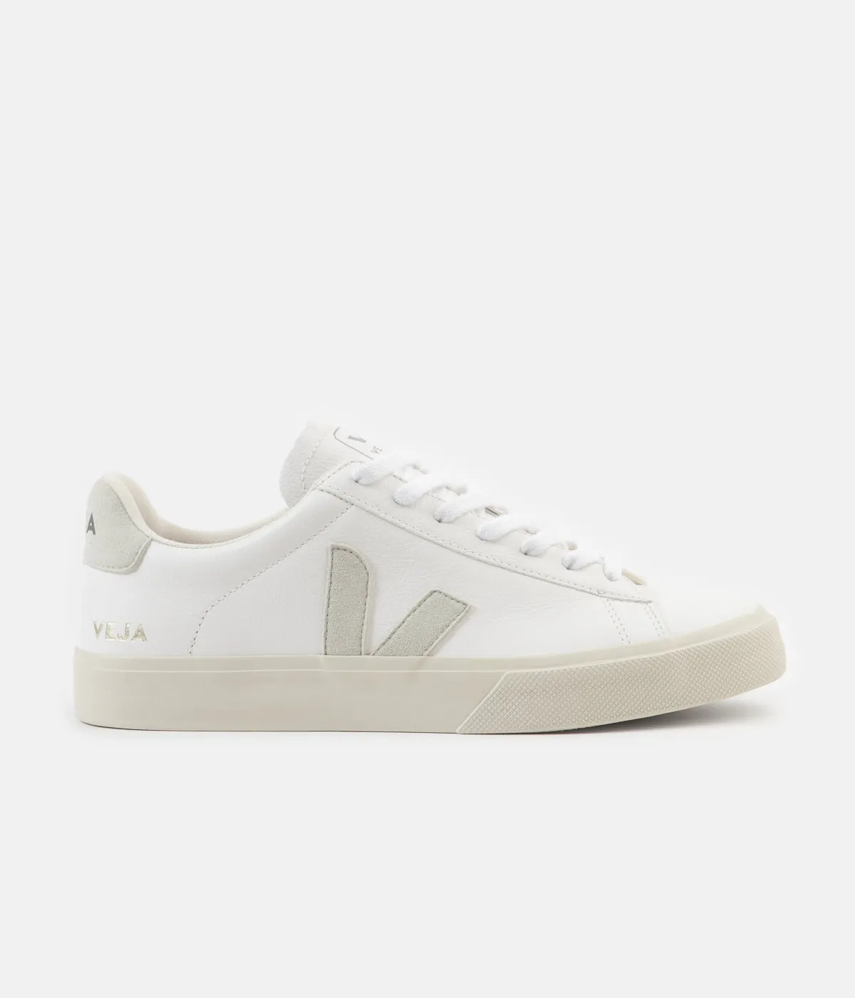 Veja Campo ChromeFree Leather Shoes - White / Natural