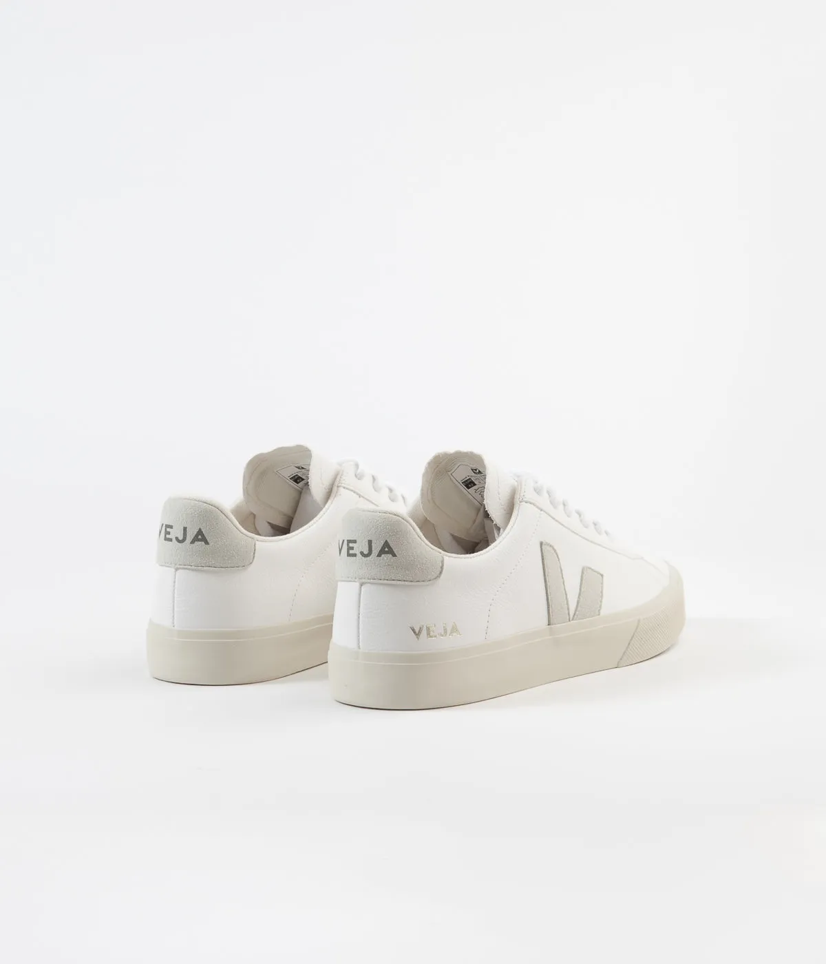 Veja Campo ChromeFree Leather Shoes - White / Natural