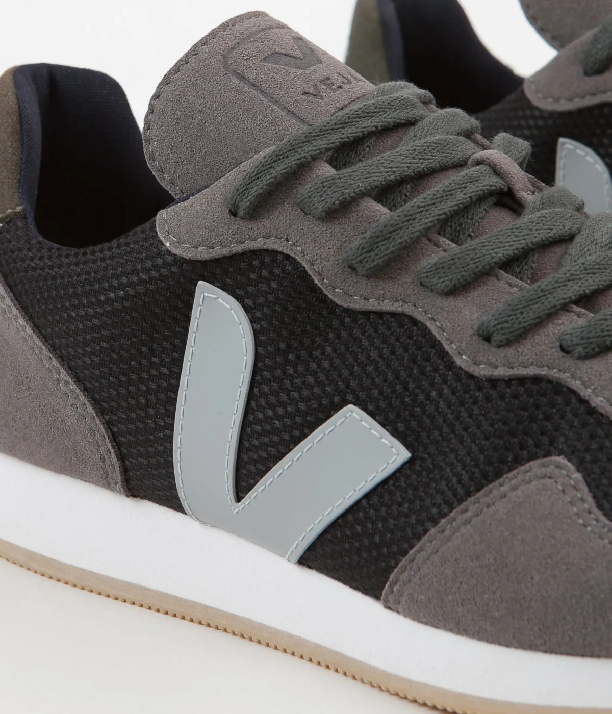 Veja SDU B-Mesh Shoes - Black Grafite / Olive