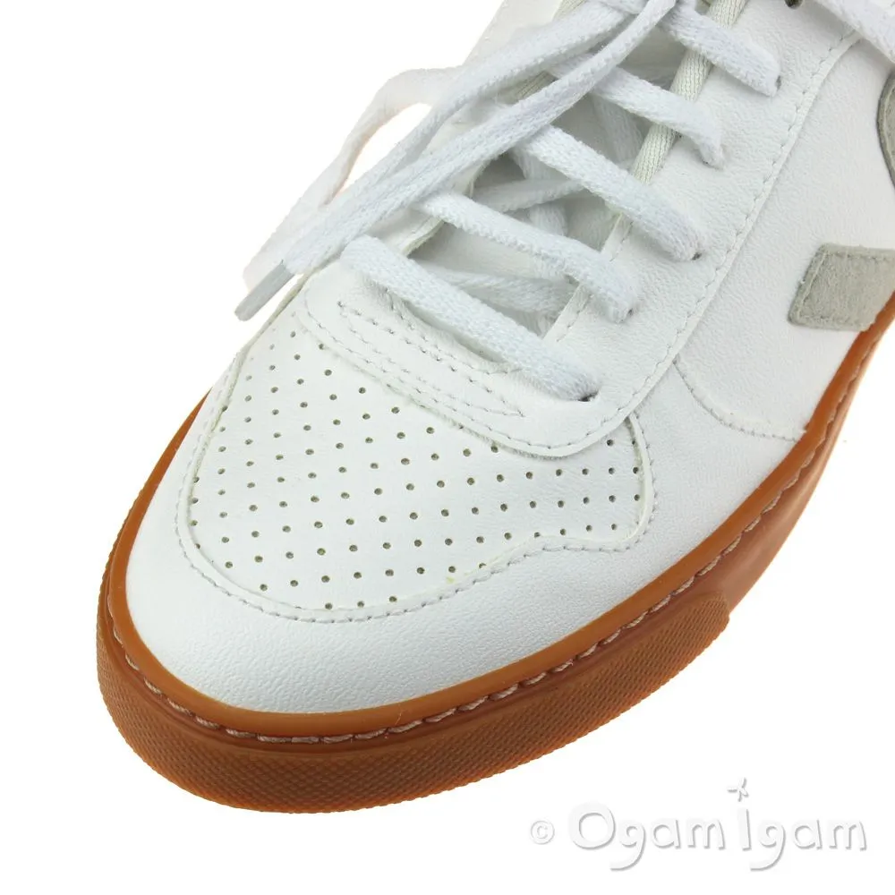 Veja V-10 Lace Boys Girls White Gum Sole Vegan Trainer