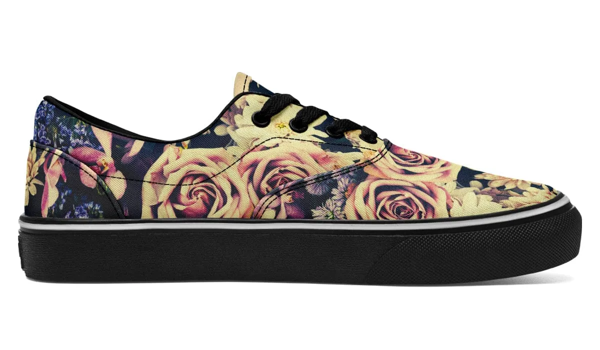 Vintage Flowers Street Vibe Shoes