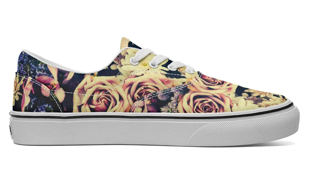 Vintage Flowers Street Vibe Shoes