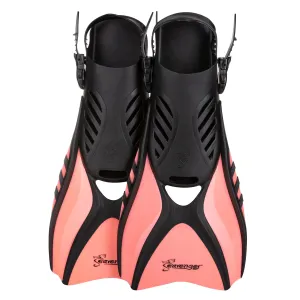 Voyager Snorkeling Fins - Coral Pink